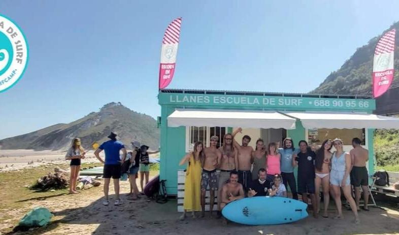 Llanes Surfcamp & Hostel Экстерьер фото